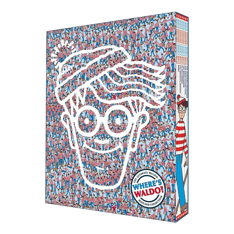 英文原版 Where's Waldo The Ultimate Waldo-Watcher Collection 沃尔多在哪里 终极合集 儿童趣味游戏活动书 进口英语书籍