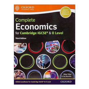 英文原版 Complete Economics For Cambridge IGCSE & O Level Student Book 牛津剑桥完整经济学 学生用书 第三版 英文版