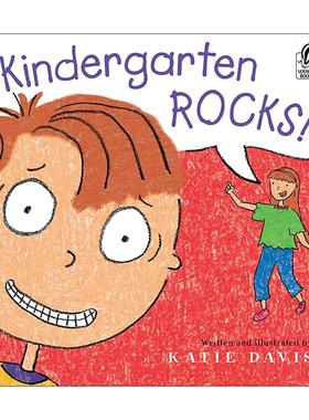 英文原版 Kindergarten Rocks 幼儿园超棒 给孩子的入学准备绘本 英文版 进口英语原版书籍