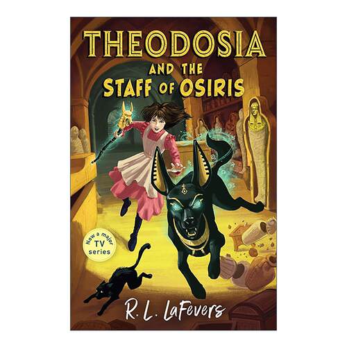 英文原版 Theodosia and The Staff of Osiris 塞奥多西亚与冥王法杖 青少年历史奇幻冒险小说 英文版 进口英语原版书籍