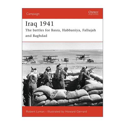 英文原版 Iraq 1941 英国伊拉克战争 战争历史系列 英文版 进口英语原版书籍