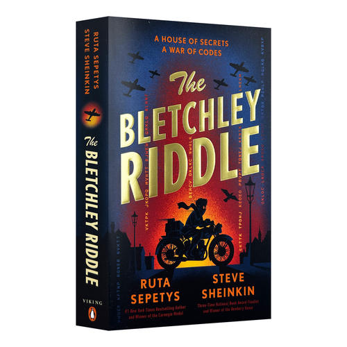 英文原版 The Bletchley Riddle 布莱切利之谜 西伯利亚的眼泪作者Ruta Sepetys 英文版 进口英语原版书籍