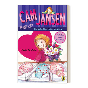 儿童章节桥梁读物 Cam Jansen Valentine Mystery Baby and 简森侦探故事25 进口英语书籍 英文原版 the