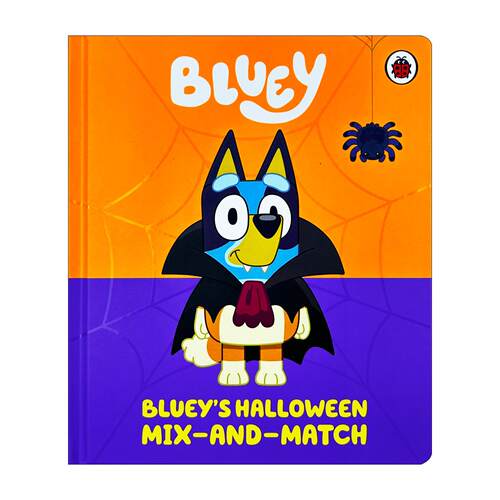 英文原版 Bluey Bluey’s Halloween Mix-and-Match 小蓝狗布鲁伊 万圣节变变变 纸板书 英文版 进口英语原版书籍