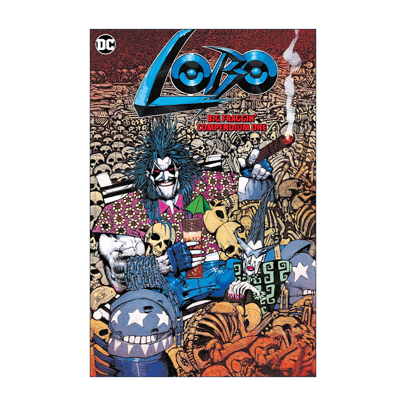 英文原版 Lobo Big Fraggin Compendium Book One 暴狼大合集汇编 卷一 DC漫画 Keith Giffen 英文版 进口英语原版书籍