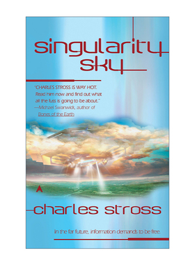 英文原版 Singularity Sky Singularity 01 末日奇点系列1 奇点天空 硬科幻小说 雨果奖得主Charles Stross 进口英语原版书籍