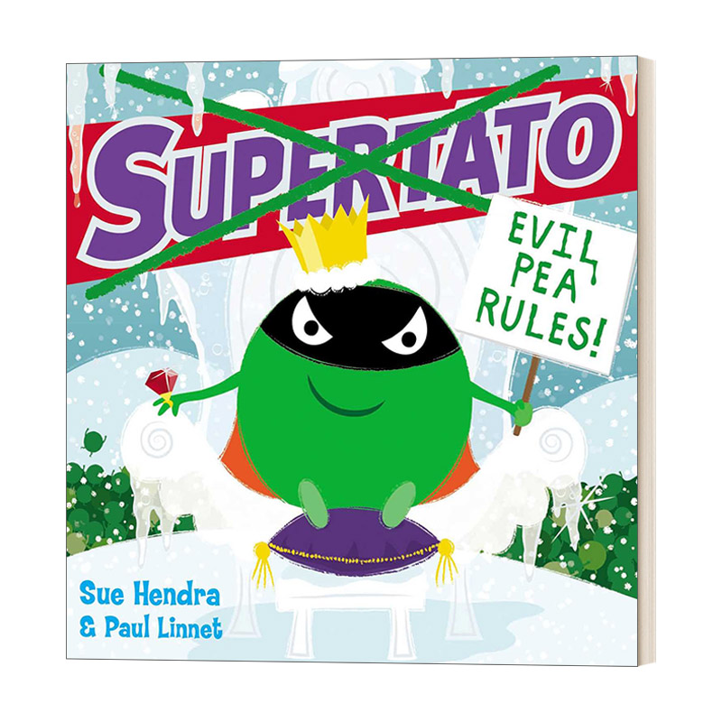 英文原版 Supertato Evil Pea Rules 土豆超人 邪恶豌豆 Sue Hendra & Paul Linnet 平装绘本 英文版 进口英语原版书籍
