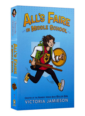All's Faire In Middle School 在中学一切都是公平的 英文原版儿童读物 进口英语书籍