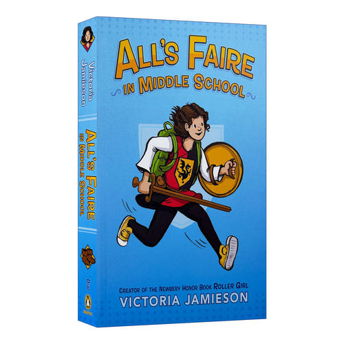 All's Faire In Middle School 在中学一切都是公平的 英文原版儿童读物 进口英语书籍 - 封面