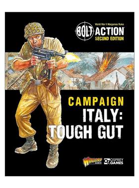 英文原版 Bolt Action Campaign Italy Tough Gut 桌面战争兵棋 意大利坚韧行动 英文版 进口英语原版书籍