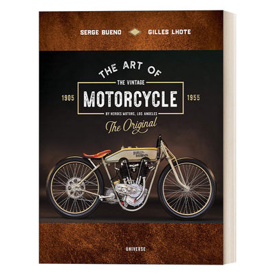 英文原版 The Art of the Vintage Motorcycle 复古摩托的艺术 精装Rizzoli艺术图册 产品工业设计 英文版 进口英语原版书籍