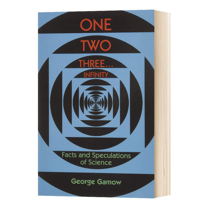 从一到无穷大 Gamow One Two Three Infinity Fact 英文原版科学科普读物 进口英语书籍