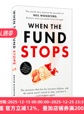 英文原版 When the Fund Stops 明星基金经理败走记 英文版 进口英语原版书籍