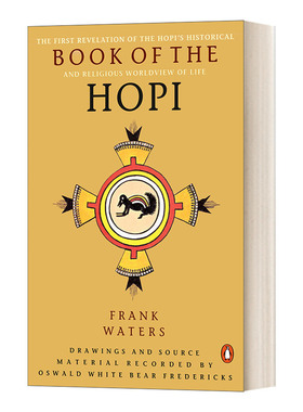 英文原版小说 The Book of the Hopi 霍皮人之书 Frank Waters弗兰克·沃特斯 英文版 进口英语原版书籍