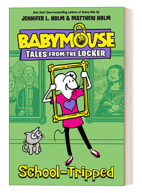 英文原版 School-Tripped Babymouse Tales from the Locker03 储物柜里的老鼠宝宝故事系列3 被学校绊倒 英文版 进口英语原版书籍