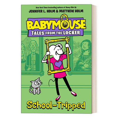 英文原版 School-Tripped Babymouse Tales from the Locker03 储物柜里的老鼠宝宝故事系列3 被学校绊倒 英文版 进口英语原版书籍