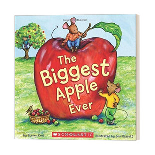 Ever 史上最大 苹果 The Steven Apple 儿童绘本 Kroll Biggest