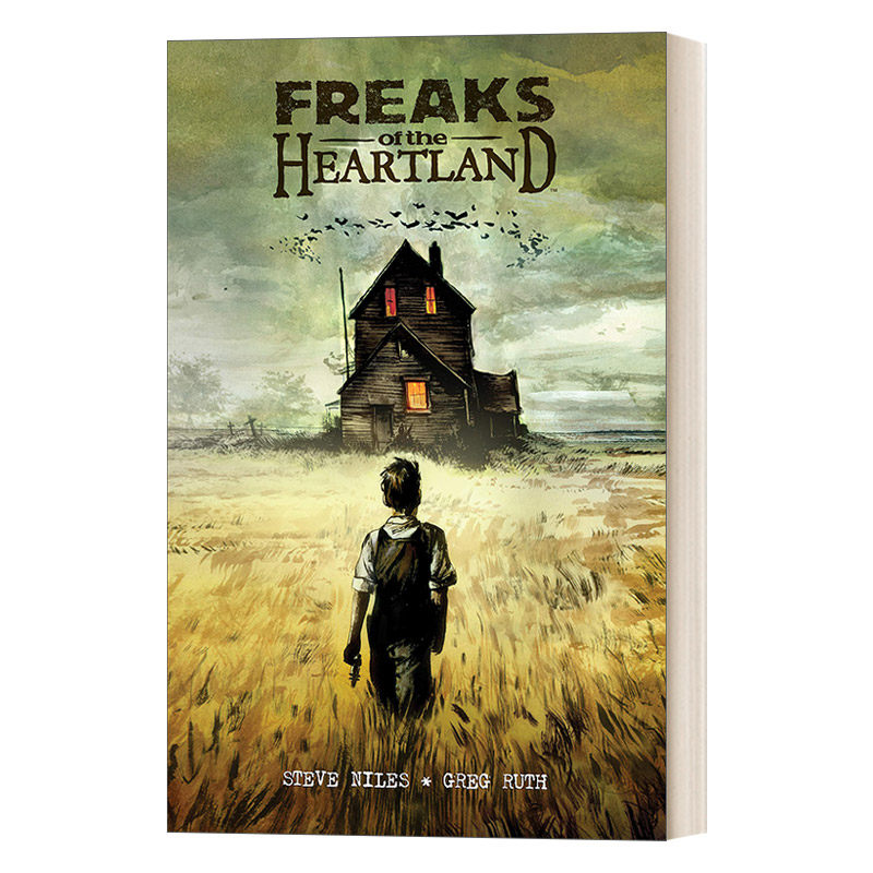 英文原版 Freaks of the Heartland 怪胎 惊悚 犯罪 恐怖 Dark Horse漫画 Steve Niles 英文版 进口英语原版书籍