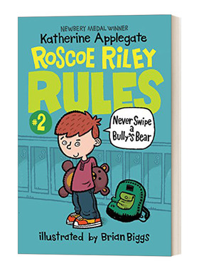 英文原版 Roscoe Riley Rules #2 Never Swipe a Bully's Bear 罗斯科莱利规则2 永远不要刷恶霸的熊 英文版 进口英语原版书籍
