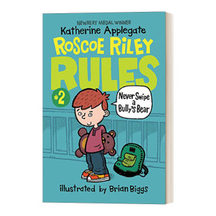 Swipe 熊 Roscoe Never Rules 英文版 永远不要刷恶霸 Bully 进口英语原版 Bear 罗斯科莱利规则2 Riley 英文原版 书籍