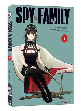 英文原版 Spy x Family Vol. 3  间谍家家酒 漫画3 英文版 进口英语原版书籍