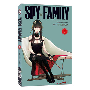 间谍家家酒 书籍 进口英语原版 英文版 漫画3 Vol. Family Spy 英文原版