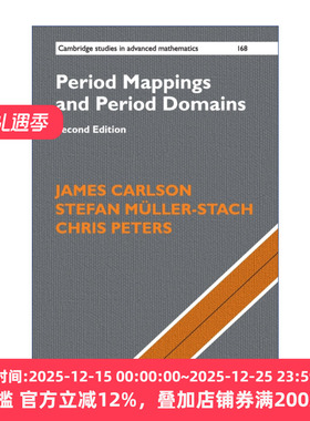 Period Mappings and Period Domains 周期映射和周期域 剑桥高等数学研究系列 英文原版数学专业读物 进口英语书籍