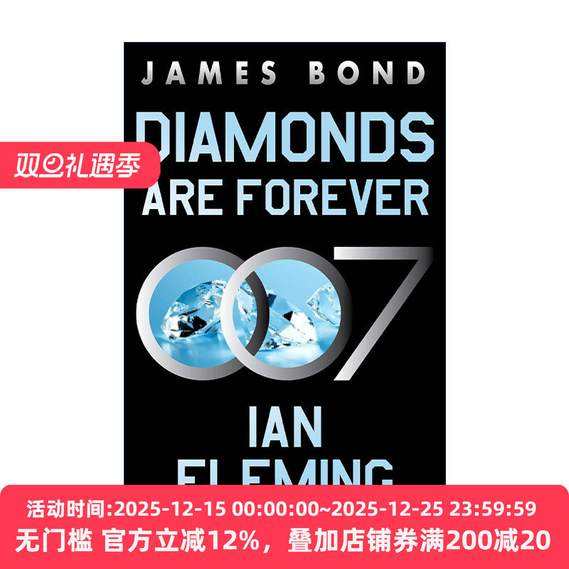 英文原版 Diamonds Are Forever 金刚钻 007小说 伊恩弗莱明 英文版 进口英语原版书籍
