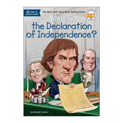 英文原版 What Is the Declaration of Independence? 什么是独立宣言 英文版 进口英语原版书籍