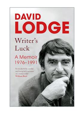 英文原版 Writer's Luck 作家的运气 戴维·洛奇文学评论回忆录 英文版 进口英语原版书籍