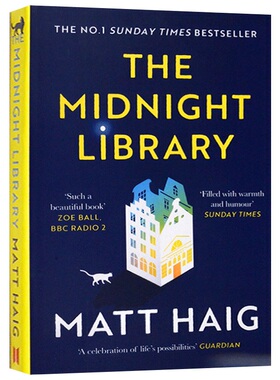 The Midnight Library 午夜的图书馆 马特海格 Haig Matt 英文原版当代小说 进口英语书籍