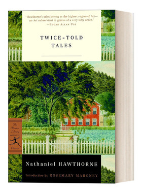 英文原版 Twice-Told Tales 重讲一遍的故事 Nathaniel Hawthorne霍桑短篇小说集 兰登书屋现代图书馆经典系列 英文版 进口英语书