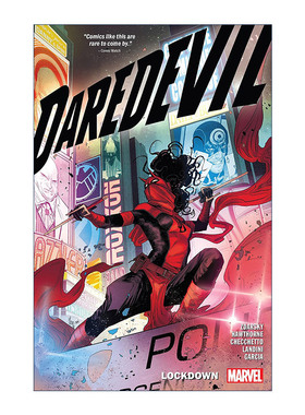 英文原版 Daredevil By Chip Zdarsky Vol.7 Lockdown 超胆侠 卷七 漫威漫画 夜魔侠 英文版 进口英语原版书籍