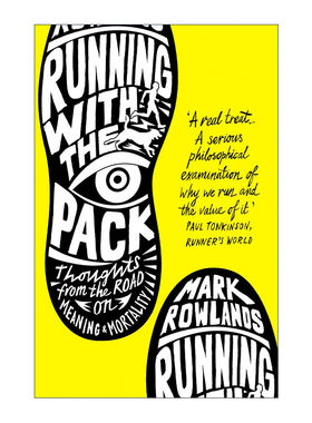英文原版 Running with the Pack 跑着思考 人 狗 意义和死亡 马克·罗兰德 英文版 进口英语原版书籍