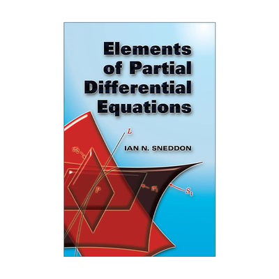 英文原版 Elements of Partial Differential Equations 偏微分方程的元素 数学 Ian N. Sneddon 英文版 进口英语原版书籍