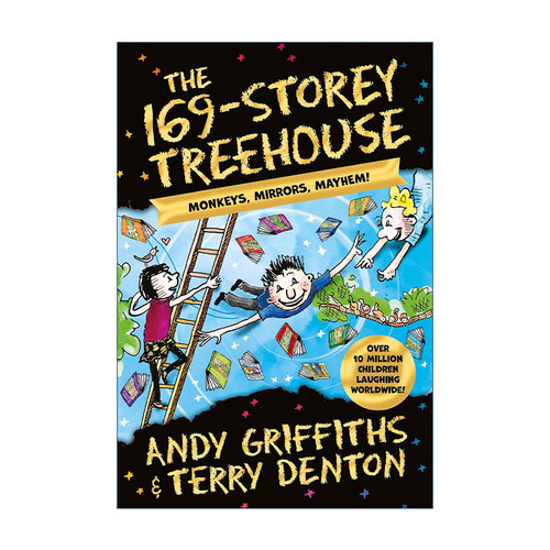 英文原版 The 169-storey Treehouse 小屁孩树屋历险记 169层树屋故事 英文版 进口英语原版书籍