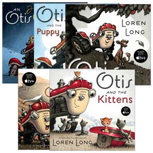 英文原版 Otis 小拖拉机奥蒂斯系列5册 儿童经典绘本 纸板书 英文版 进口英语原版书籍