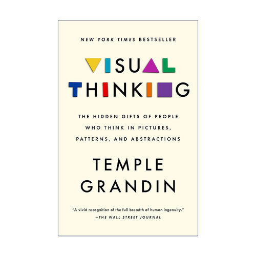 英文原版 Visual Thinking 视觉思维 可视化思维 用图片 图案和抽象概念思考的人的隐藏天赋 心理学 Temple Grandin 英文版