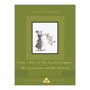 The 我曾是只老鼠 Scarlet 英文版 Servant Slippers 进口英语原版 Scarecrow Rat his Was 英文原版 书籍 and