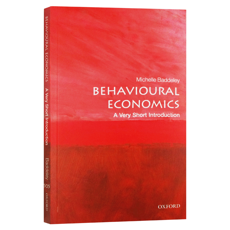 牛津通识读本 行为经济学 Behavioural Economics Michelle Baddeley 英文原版经济读物 进口经济管理书籍