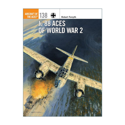 英文原版 Ju 88 Aces of World War 2 二战德军容克JU-88轰炸机 王牌飞行员系列 英文版 进口英语原版书籍