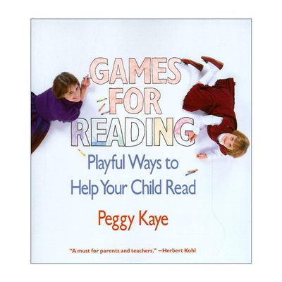 Games for Reading 阅读游戏 帮助孩子阅读的有趣方法 Peggy Kaye