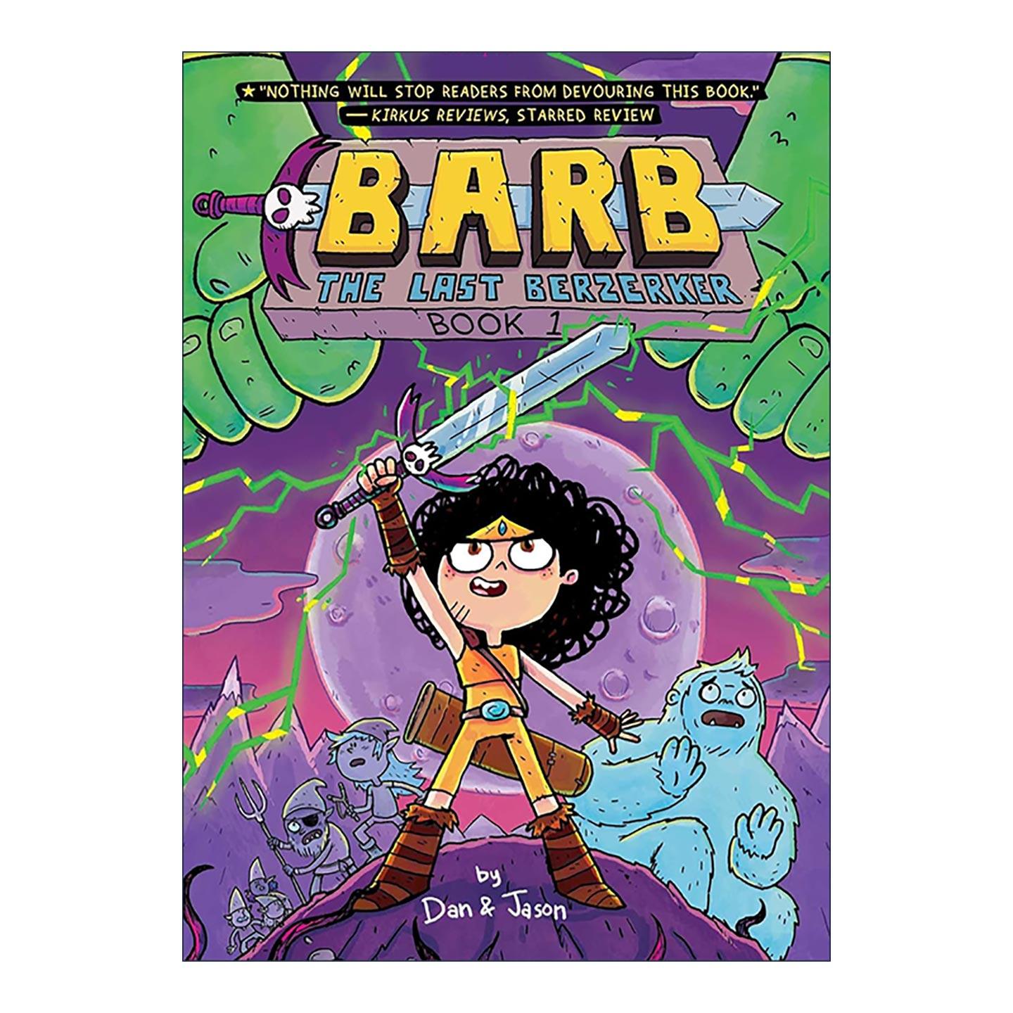 英文原版 Barb the Last Berzerker 狂暴战士芭卜 全彩漫画 英文版 进口英语原版书籍