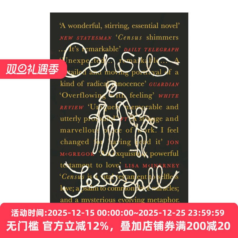 Census 回不去的旅人 杰西·鲍尔 戈登•伯恩奖