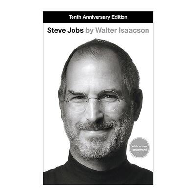 英文原版 Steve Jobs 史蒂夫·乔布斯传 沃尔特·艾萨克森 Walter Isaacson 英文版 进口英语原版书籍