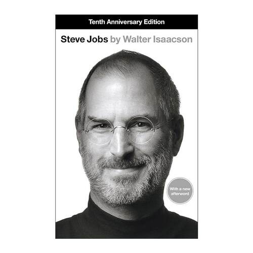 英文原版 Steve Jobs 史蒂夫·乔布斯传 沃尔特·艾萨克森 Walter Isaacson 英文版 进口英语原版书籍