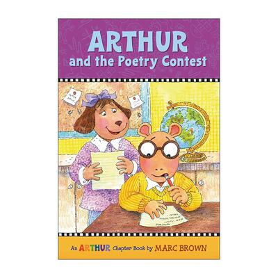 英文原版 Arthur and the Poetry Contest 亚瑟和诗歌比赛 章节书 英文版 进口英语原版书籍
