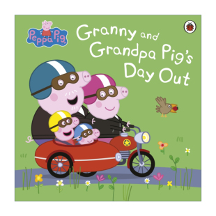 and 进口英语书籍 儿童绘本 小猪佩奇 Pig Granny 猪爷爷和猪奶奶 Pig’s Grandpa 英文原版 Peppa Day 外出日 Out