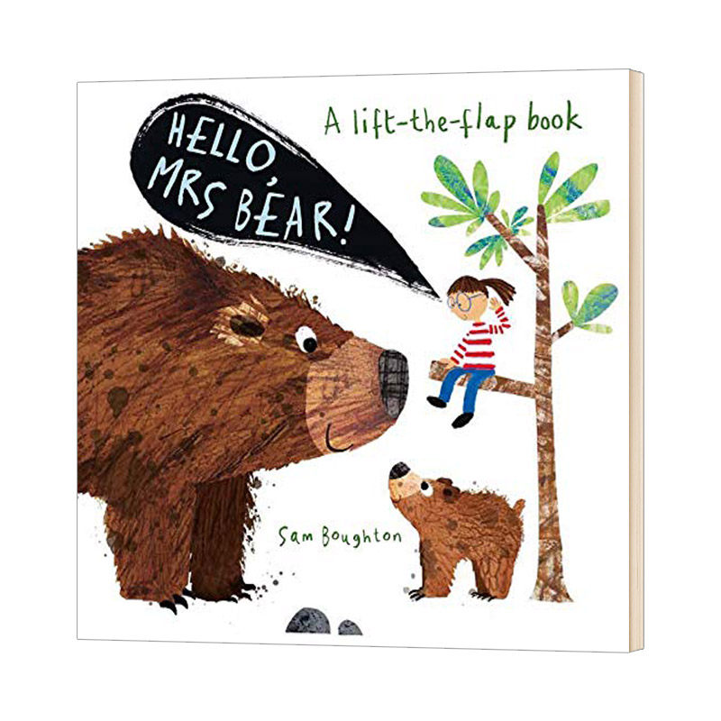 Hello  Mrs Bear! 翻翻书 你好 熊女士 英文原版儿童情商培养绘本 进口英语启蒙纸板书高性价比高么？