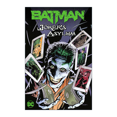 英文原版 Batman Joker's Asylum 蝙蝠侠 小丑疯人院 DC漫画 Jason Aaron 英文版 进口英语原版书籍
